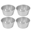 4 st Hushållsformar för Pudding Multifunktionella Muffinsformar Praktiska Bakformar Baktillbehör