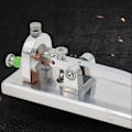Miniatyrbillede 4 af 5: CNC Rustfrit Stål Telegrafnøgle Morse Nøgle CW Nøgle Ham Radio Nøgle Manuel CW Keyer Til Morse Kode
