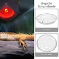 Miniatyrbillede 3 af 4: Reptil Varmelampe Dækken Reptil Anti-Skold Lampeskærm Reptilboks Lampeskærm