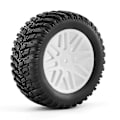 Miniatyrbilde 4 av 5: 4 stk. RC 1/10 Skala Offroad Bil Dekk og Hjul For 94166/94107/94106, grønn