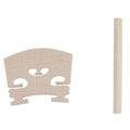 Miniatyrbild 3 av 4: 15 st Violin Tillbehör Stallstycke Hakstöd Stämskruvar Finjusterare Stallrep Set Kit