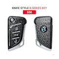 Miniatyrbillede 2 af 5: 5 stk., 3 knappers Keydiy B30 K Fjernbetjeningsnøgle -b- Til -x2 Kd900 Minikd,urg