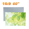 Miniatyrbild 5 av 5: H60Q Projektorduk Vikbar Enkel Design Polyester 60 Tum 16:9 Praktisk Projektionsduk för Resor