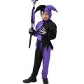 Miniatyrbillede 2 af 4: Kraniekostumer Lilla Sort Halloween Kostumer Til Drenge Djævel Cosplay Tøj Klovnetøj Til Børn Karnevalskostumer L