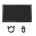 Miniatyrbillede 1 af 5: 7 Tommer Skærm Mon 1024x600 Ips Lcd Citive Mon Display S Metal Bærbar Mon Med