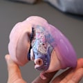 Miniatyrbillede 5 af 5: Frozen Elsa Mesh LED Lysende Sneakers Børnesko Sommer Efterår Pink 22