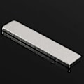 Pikkukuva 4 / 5: N35 50x10x3mm Magneetti Kuutio Monitoiminen NdFeB Sileä Magneettitanko Jääkaappiin