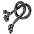 Miniatyrbillede 1 af 5: Til P Km3 24-pin Modulær 10 + 18-pin Til 24-pin Mesh Kabel