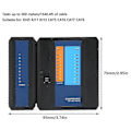 Miniatyrbillede 3 af 5: Rj45 Netværkskabeltester, Fjernbetjent Detektion Led Status Display Rj45 Kabeltester Til Cat8