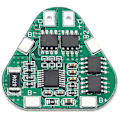 Miniatyrbillede 1 af 5: 12v 18650 Lithium Batteribeskyttelseskort 11.1v 12.6v Overopladning Over-afladningsbeskyttelse 8a 3 Cell