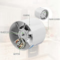 Miniatyrbillede 2 af 5: 4 Tommer Inline Kanalventilator Ilator Metalrør Ilat Udstødningsventilator Mini Ctor Ventilator Med A