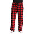 Pikkukuva 4 / 5: Miesten pyjamahousut taskuilla, miesten pehmeät flanellipyjamahousut red M