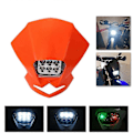 Miniatyrbillede 2 af 5: Universal LED Motorcykel Forlygter Motocross Forlygte Lampe Enduro Til Klx Kdx Rmz Drz Xr Cr Del