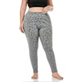 Pikkukuva 3 / 4: Naisten plus-koon fleecevuoratut leggingsit talveen, lämpimät jooga- ja treenihousut S-4xl Style1 3XL