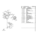 Miniatyrbilde 5 av 5: Motorsykkel Motor Kjølevifte Blad Hjul For Jog100 Xc100 Fc100 Forcex100 Jog Xc Forcex 100 5wb-e2