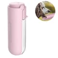 Bärbar Hundvattenflaska, Vattenflaskor Hopfällbar Hundflaska, Rosa