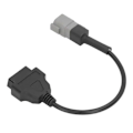 Miniatyrbillede 2 af 5: 6-pin til 16-pin Diagnostisk Kabeladapter til Canam ATV UTV Motorcykel Adapter Auto Obdii Scanner