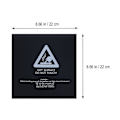 Miniatyrbilde 3 av 3: 5 stk 3D-printing Byggeoverflate 3D-skriverplate for varmebed Oppvarmet seng 22 * 22 cm (Firkantet)