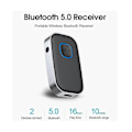 Pikkukuva 3 / 4: Bluetooth-vastaanotin mikrofonilla Aux-autoadapteri 3,5 mm langaton Bluetooth 5.0 -äänimuunnin