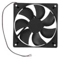 Computerblæser 12cm Computerkøler 12V Elektronisk Børsteløs DC Køleblæser