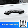 Miniatyrbilde 2 av 5: Dørhåndtak Deksel Trim For C E Glc Glb Gle Gls Cla Gla Klasse W213 W205 X253 2016-2020 Karbonfiber