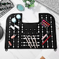 Miniatyrbilde 3 av 3: Vask Deksel Toppmatte Baderom Vask Topp Sminkematte Sammenleggbar Vask Deksel Sminkevask Matte Benkeplateforlengelse
