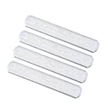 Miniatyrbilde 3 av 3: 4 stk. stålplater for vektvest Avrundede rustfrie stålplater for vektet ben- og armstropp for trening 0,2 kg/stk (Sølv)