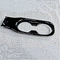 Miniatyrbild 5 av 5: För Corolla Cross 2022 2020 2021 Bil Centerkonsol Vattenkoppshållare Ram Skydd Trim Blank Svart A