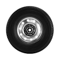 Pikkukuva 3 / 5: 4kpl Pyöränrengas D12 1/10 Rc Kuorma-auto Auto DIY Päivitys Varaosat Tarvikkeet