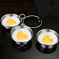 Miniatyrbild 3 av 4: 1 Set Äggkokare Nonstick Pocherade Ägg Tillverkare Rostfri Äggkokningspanna