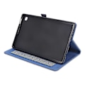 Pikkukuva 1 / 5: Suojakotelo Galaxy Tab A7 Lite 8.7 tuuman 2021 (sm-t220 / T225) -laitteelle, takakansi jalustalla ja taskulla