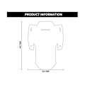 Miniatyrbild 3 av 5: Cycle Creen Deflektor För Tmax T-max 560 Tmax560 T-max560 2022 2023