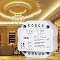 Pikkukuva 3 / 5: 2x AC 110V - 220V S1-B LED Triac RF Himmennin Käyttää 2.4GHz Langatonta 120W-288W Push Himmennintä LED Kytkin Con