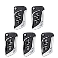 Miniatyrbillede 1 af 5: 5 stk., 3 knappers Keydiy B30 K Fjernbetjeningsnøgle -b- Til -x2 Kd900 Minikd,urg