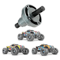 Miniatyrbild 5 av 5: Metalldifferential Differential R Spool För 1/10 Widemaxx Rc Bil S S,3