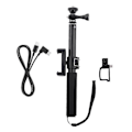 Pikkukuva 2 / 5: Selfie-keppi DJI Osmo Pocket 2 -käsikäyttöiselle gimbaalivakaimelle, Type-c/Android-puhelinpidike, moduulilaajennusvarsi - Type-c - Type-c