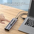 Miniatyrbillede 4 af 5: 13-ports USB Hub 5 Gbps USB 3.0 Multifunktionel Udvidelsesinterface Splitter Expander med Uafhængig