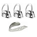 Miniatyrbillede 3 af 3: 4 STK Tommelfingerplekter Udhulet Justerbar Tommelfinger Indeks Ring Langfinger Plektrum