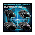 Miniatyrbilde 3 av 5: Usb Kablet Rgb Spill 24000 16 Knapp Programmering Spill Optisk For Datamaskin Pc Laptop