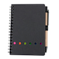 Miniatyrbillede 1 af 4: 1 Sæt Notesbog med Selvklæbende Noter Kontor Memo Pad Planlægningsbog med Pen