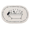 Miniatyrbild 1 av 5: Tflycqsoft Mjuka Tecknade Badrumsmattor Vardagsrumsmatta Badmattor Halkfria Badrum Söt Dörrmatta Badrumsmatta Sovrum Hållbar Köksdörrmatta Områdesmatta R