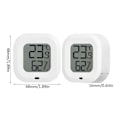 Miniatyrbillede 2 af 5: Digitalt Termometer Hygrometer Til Ios/android Smart Fugtigheds- og Temperatursensor Med Alarm Og Datalagring Til Drivhus Humidorer Kælder Kontor