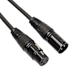 Miniatyrbilde 3 av 5: Mikrofonkabel 3m XLR-kabel Scenelyskabel Ledning 3-pinners hann til hunn-kontakt for mikrofon