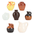 Miniatyrbilde 1 av 4: 7 stk. Mini Vase Pynt Keramikk Vase Mikro Landskap Prop Tilfeldig Farge Stil