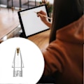 Miniatyrbilde 3 av 5: Ekstra spiss til blyant, erstatningstupp, ABS transparent erstatningstupp for blyant Gen 1/2 Ipad Stylus