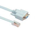 Miniatyrbilde 2 av 5: 1,5 m 9-pin DB9 Seriell RS232 til RJ45 Cat5 Ethernet Konsoll Rollover-kabel for Cisco
