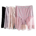 Miniatyrbillede 1 af 5: Slip Shorts til Kvinder Under Kjole, Sømløst Glat Undertøj Blonde Lår Trusser Sikkerhedsshorts Shorts Under Nederdel A Pink 5XL 80kg-105kg