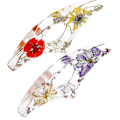 Miniatyrbillede 1 af 4: 2 stk. Tørret Blomst Resin Tommelfinger H- Resin Hs W Oplukker S
