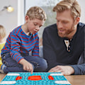 Miniatyrbild 3 av 5: Sensoriska Leksaker Spel Schackbräde Leksak Tryckavlastande Leksak Fyrkantigt Schackbräde Leksaker Med 2 Tärningar För K