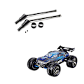 Pikkukuva 3 / 5: 2kpl Metallinen Vetoakseli Cvd Ea1061 Jlb 11 21 J3 Speed 1/10 Rc Autoon S